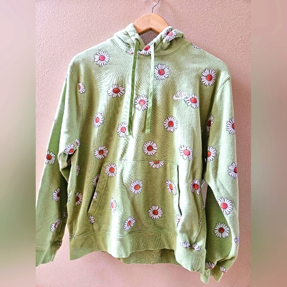 Nike Sportswear French Terry Daisy Hooded Sweatshirt - Picture 5 of 5